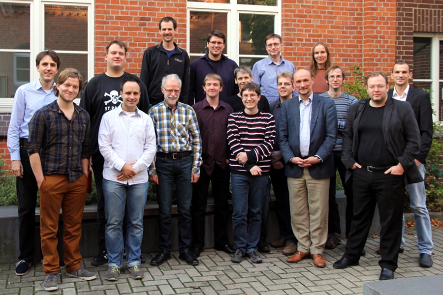 Gruppenfoto Workshop: Automatisch bewertete Programmieraufgaben, Uni Hannover, 28.10.2013
